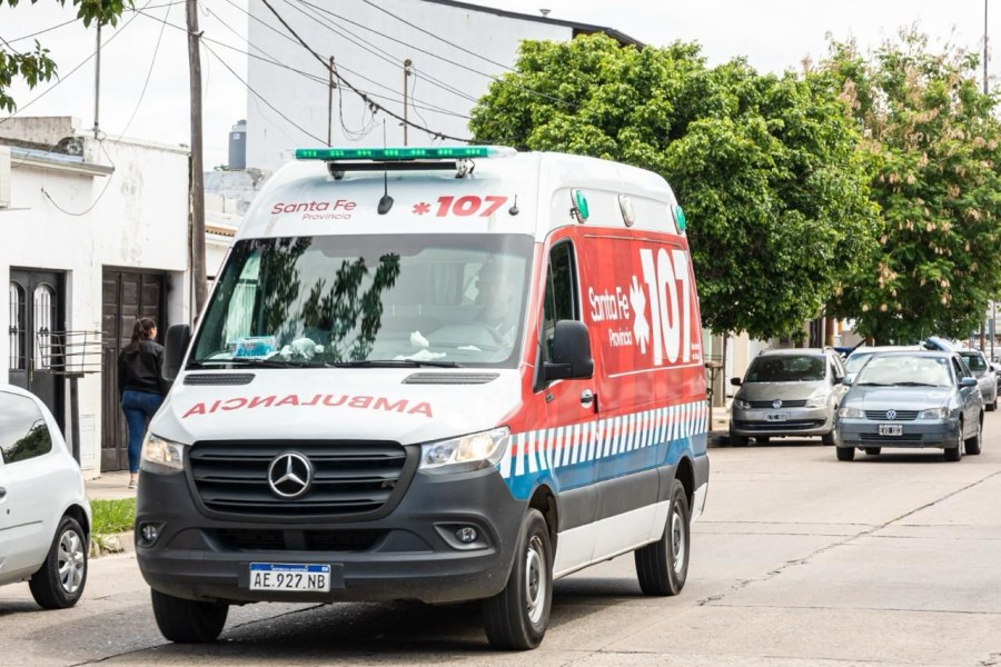 Un gran n&uacute;mero de ambulancias se volvieron a poner en marcha
