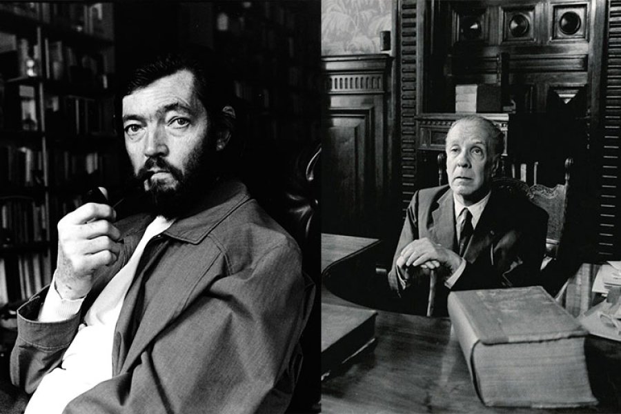 Cort&aacute;zar y Borges, creadores nacionales.