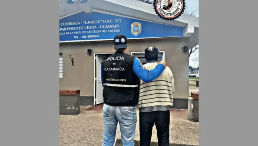 Lo detuvieron en la provincia de S. del Estero