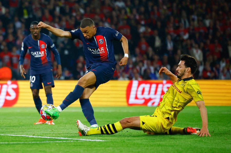 NO PUDO./ PSG fue eliminado en su casa.