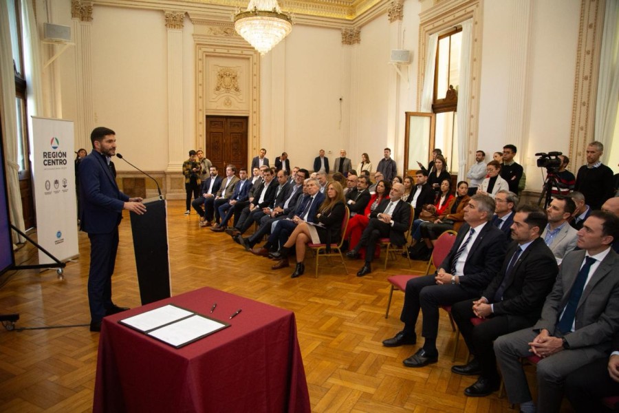 El mandatario presente en el acto