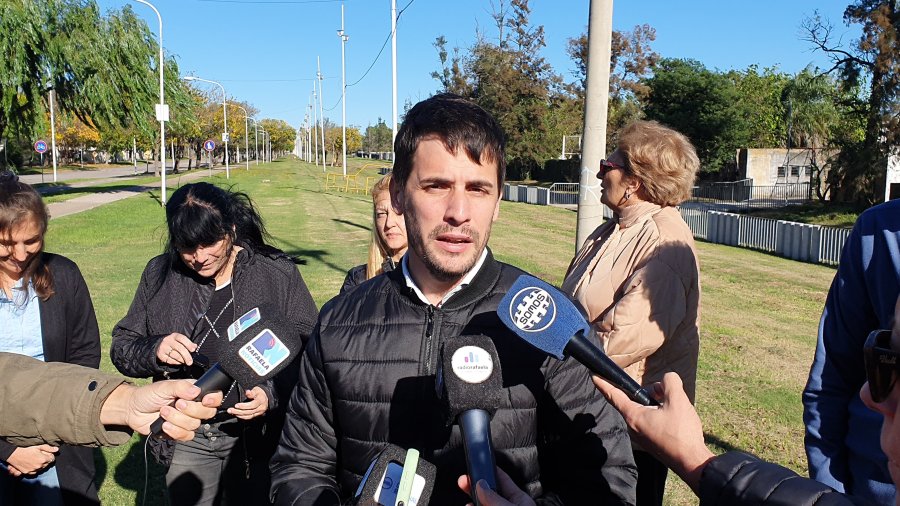 VIOTTI. El intendente encabez&oacute; el acto.