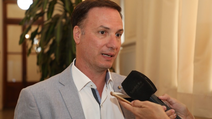 El ministro de Obras P&uacute;blicas, Lisandro Enrico.