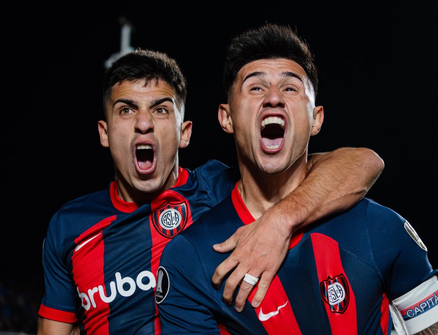 LE ALCANZO UN TIEMPO./ San Lorenzo fue contundente.