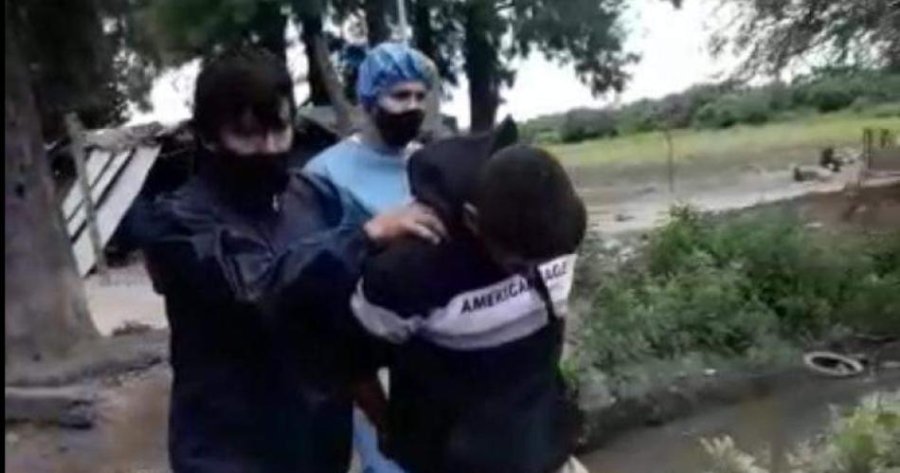 Momento de la detenci&oacute;n.