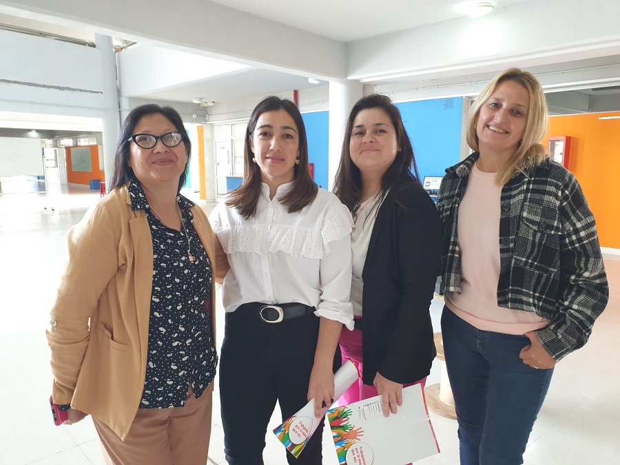 EN EL ISPN2. Algunas de las enfermeras que formaron parte de la jornada de capacitaci&oacute;n.
