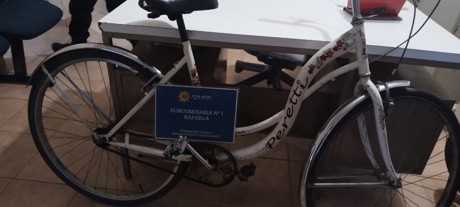 La recuperada por Subcomisaría N° 1 de UR V.