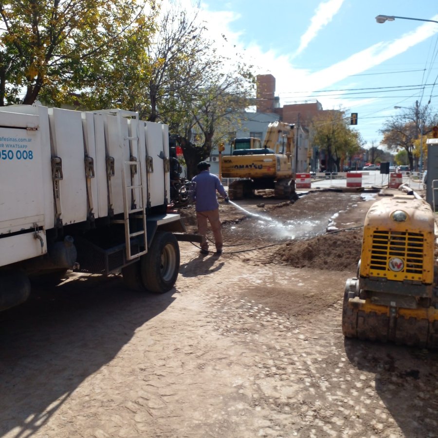 RECTA FINAL. Se estima que en 15 d&iacute;as estar&aacute;n finalizando los trabajos.