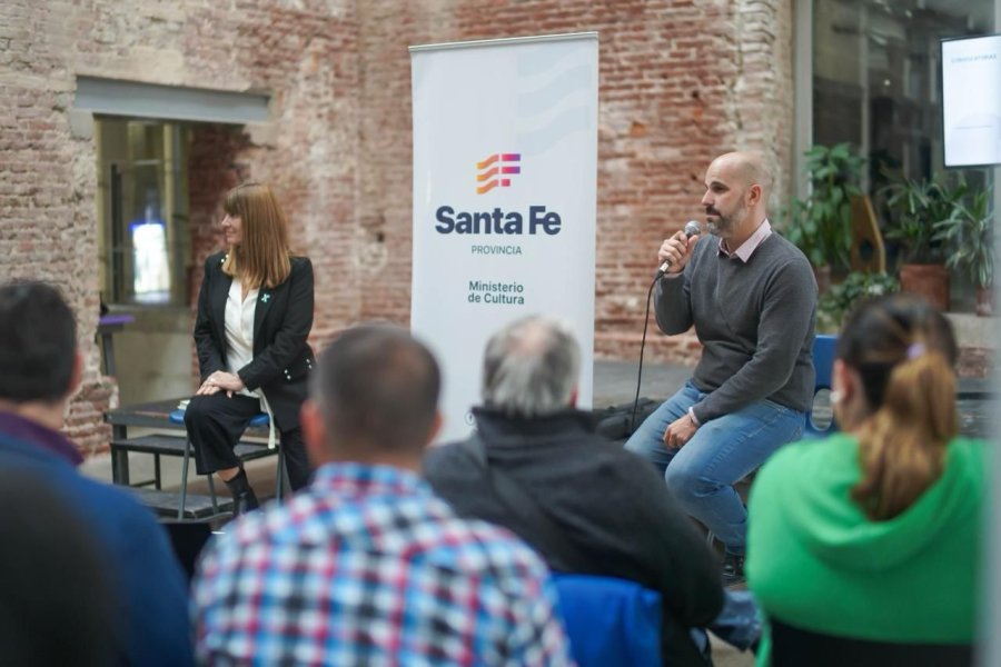 ENCUENTRO. Paulo Ricci y Susana Rueda encabezaron la reuni&oacute;n de cierre de programaci&oacute;n.