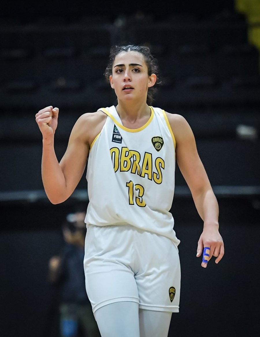 FIGURA./ Candela Gentinetta, máxima anotadora en el segundo partido.