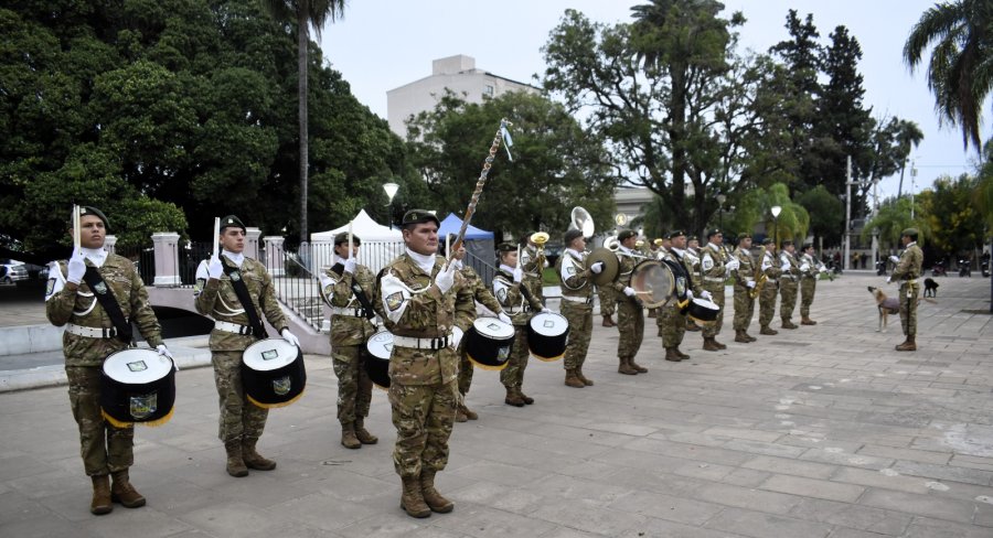Banda Militar &ldquo;Puerto Argentino&rdquo; Batall&oacute;n de Ingenieros de Monte 12