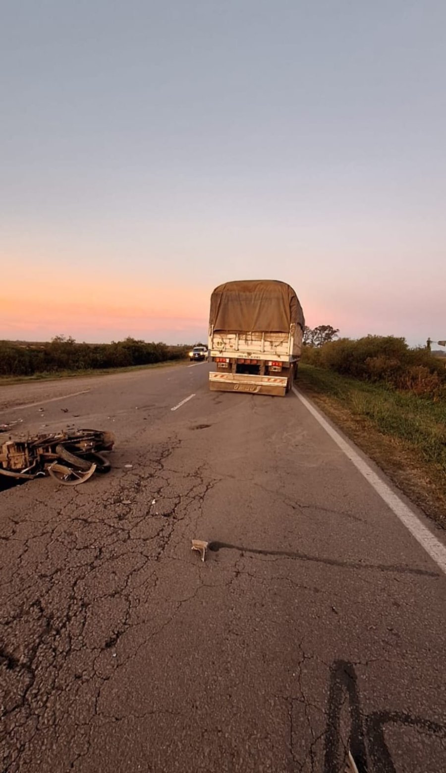 Lo observado tras la tr&aacute;gica colisi&oacute;n.