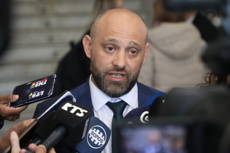 GUSTAVO PUCCINI. El ministro de Desarrollo Productivo habl&oacute; sobre la situaci&oacute;n de la EPE en la provincia.