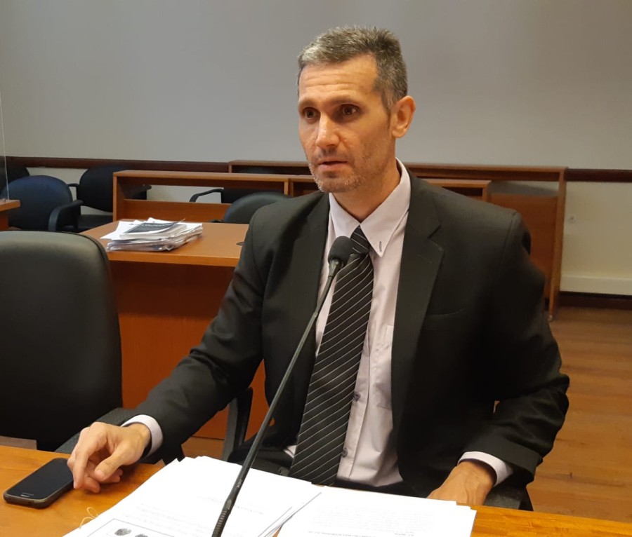 El fiscal Marcelo Nessier de la Unidad Fiscal Coronda.