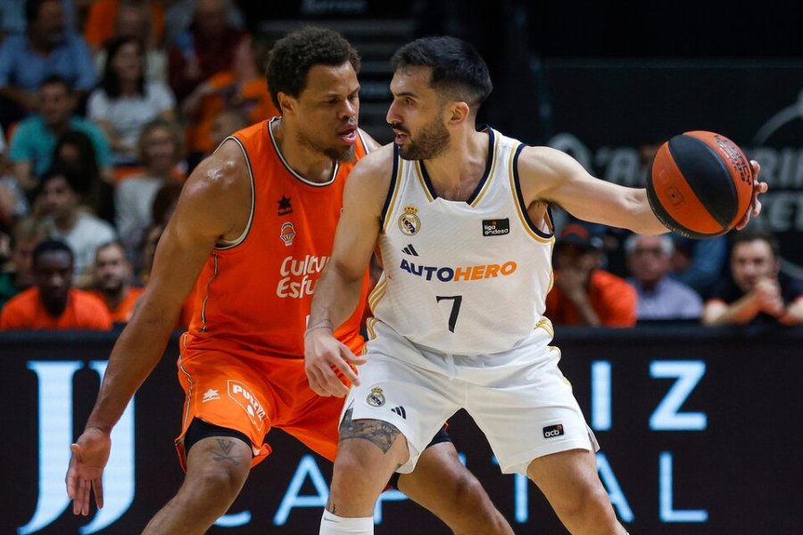 Campazzo brilló como conductor del Real Madrid en la Liga Endesa.