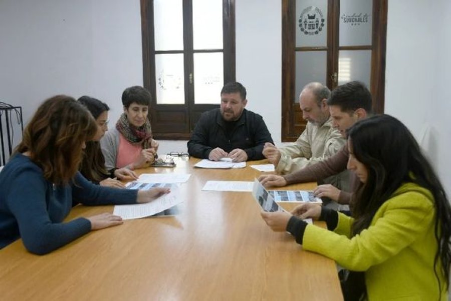 ENCUENTRO. Tuvo desarrollo el pasado martes en el Municipio.