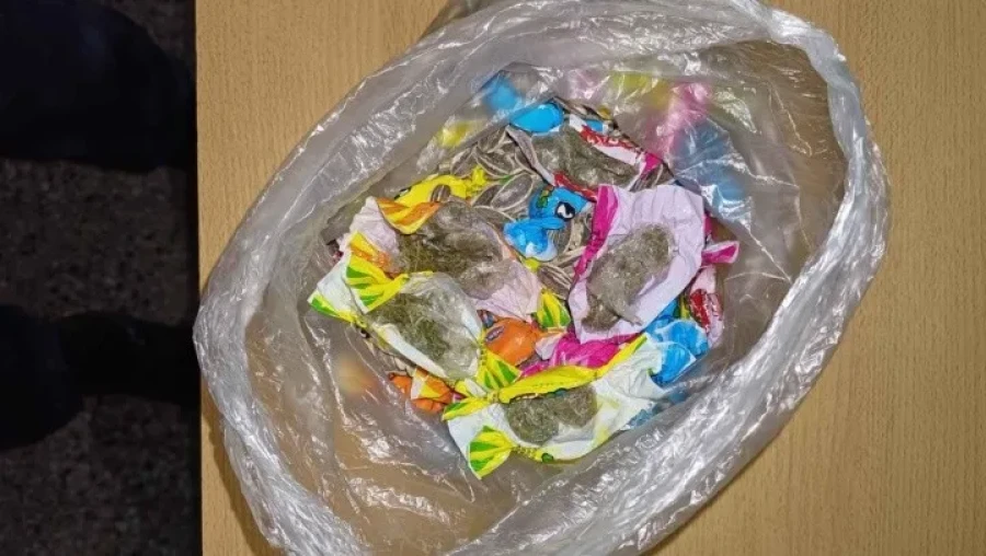 Caramelos con marihuana.