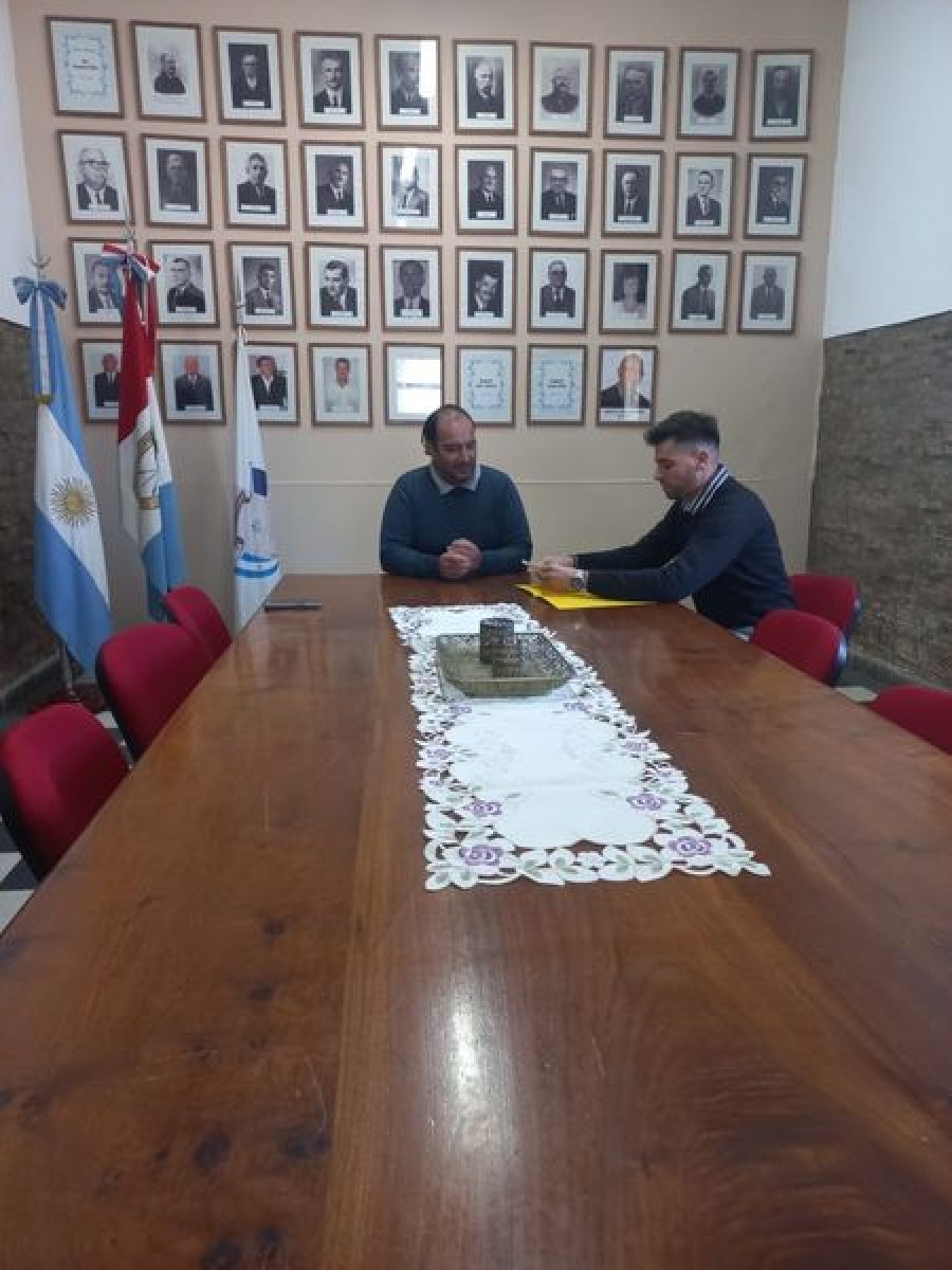 Un instante del reciente encuentro.