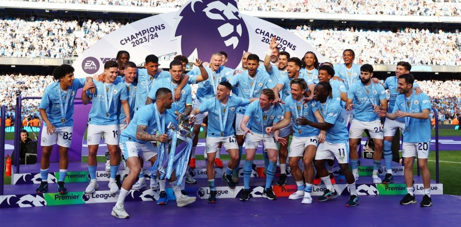 EL CITY GANÓ Y SE CONSAGRÓ CAMPEÓN POR CUARTA VEZ CONSECUTIVA DE LA PREMIER LEAGUE