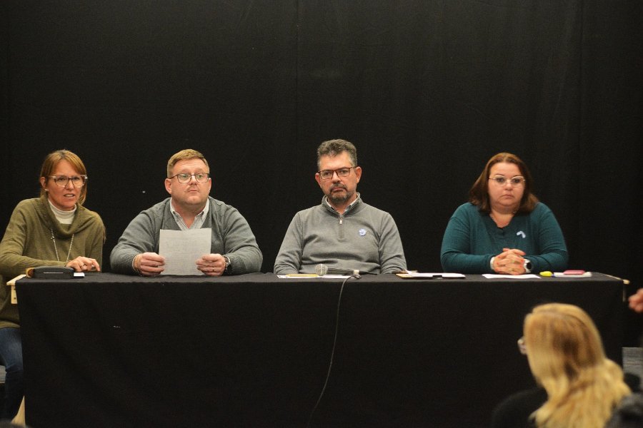 Jorgelina Basano, Mat&iacute;as Gentinetta, Germ&aacute;n Bottero y Marcia Tamagnini.