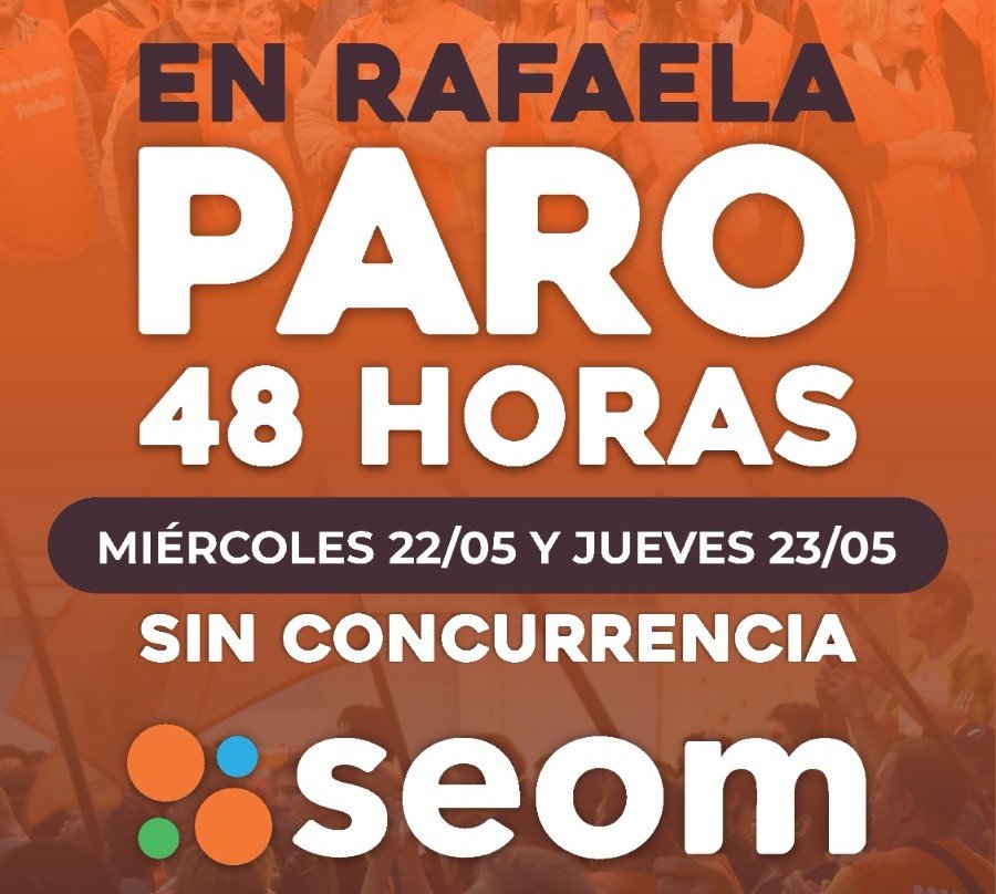 El SEOM oficializó el paro de esta semana ante la falta de acuerdo salarial.