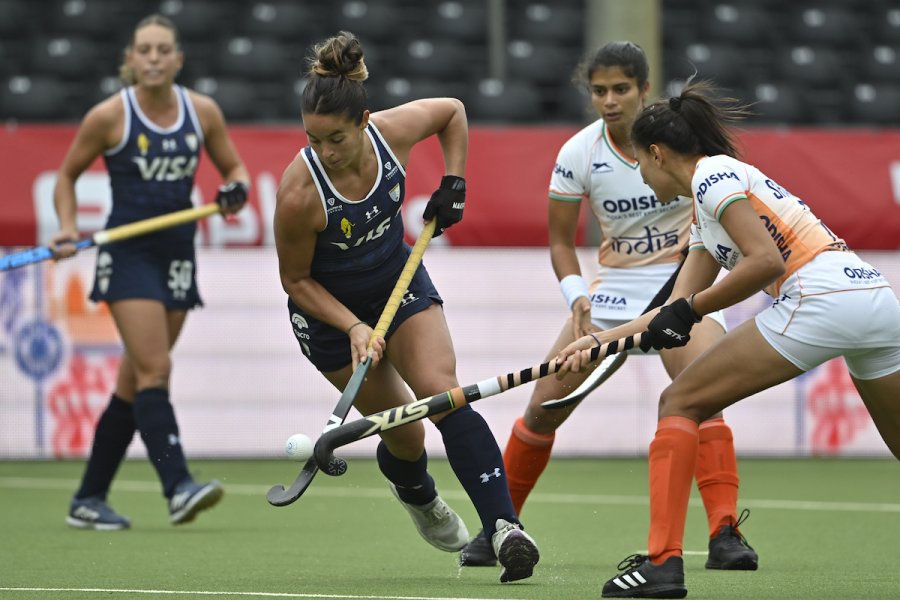 GOLEADA./ Buena victoria del equipo argentino.