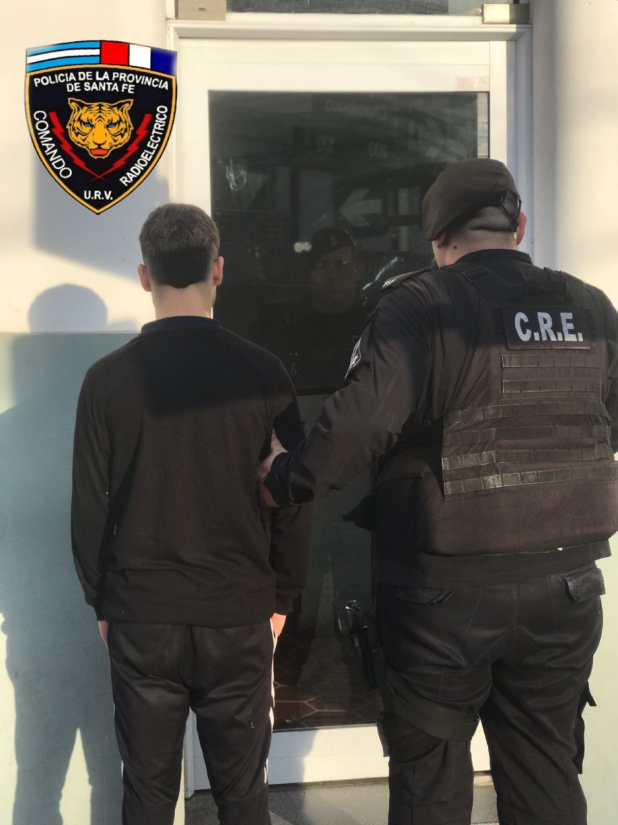 El accidente le jugó en contra: tenía pedido de captura.