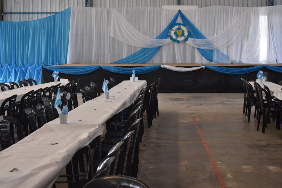 El sal&oacute;n aguarda a la comunidad.