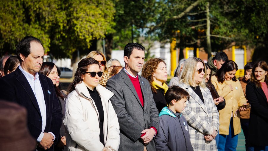 Mauro Gilabert presidiendo la ceremonia.