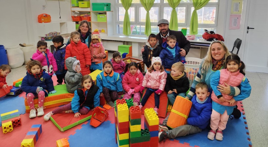 D&Iacute;A DE LOS JARDINES DE INFANTES. Se llevaron a cabo distintas actividades para recordar la fecha.