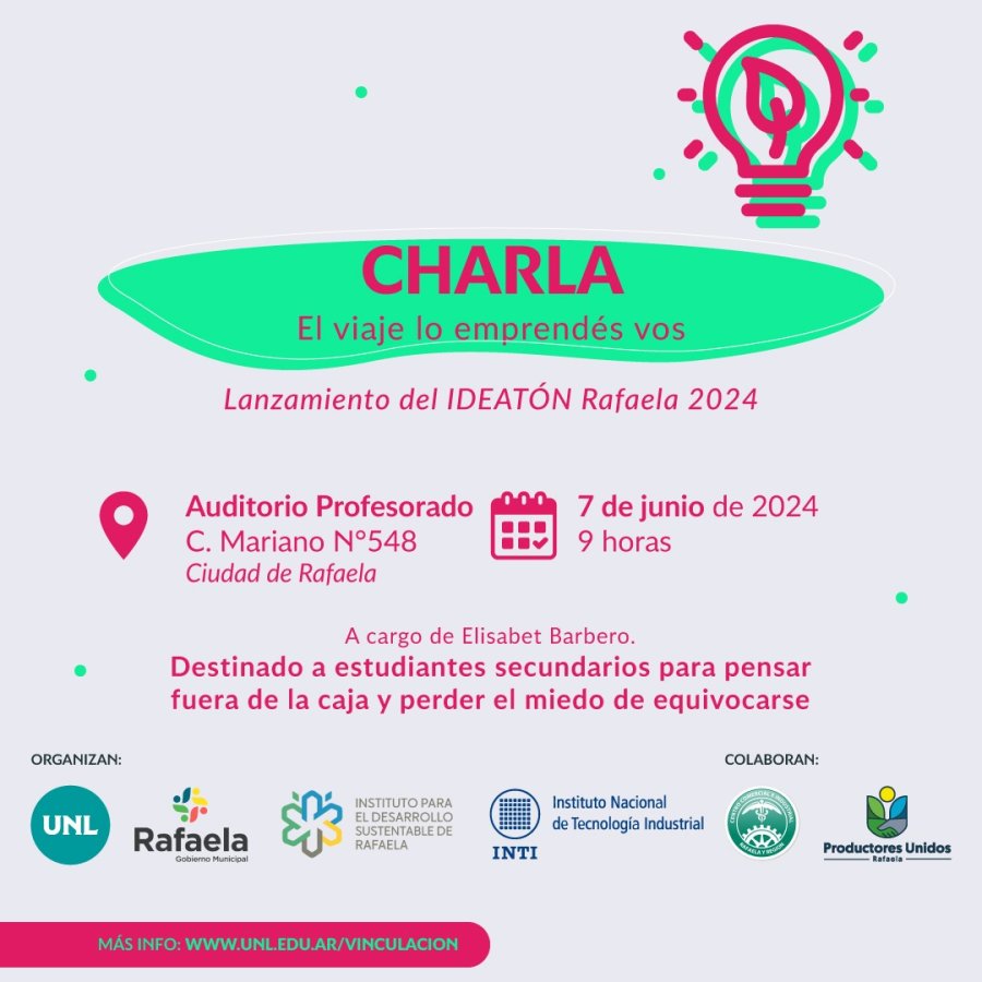 PARA ESTUDIANTES. El evento se dar&aacute; en el marco del D&iacute;a Nacional de la Conciencia Ambiental.