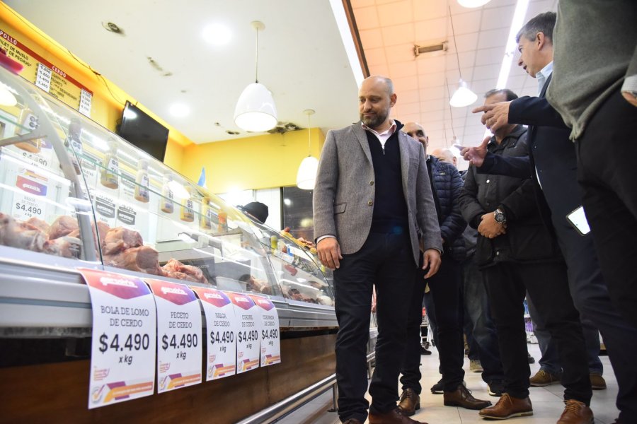 PROGRAMA PROVINCIAL DE PRECIOS. El gobierno santafesino present&oacute; este viernes el &ldquo;Acuerdo Santa Fe - Cortes de cerdo&rdquo;, que en principio entra en vigencia en Rosario.