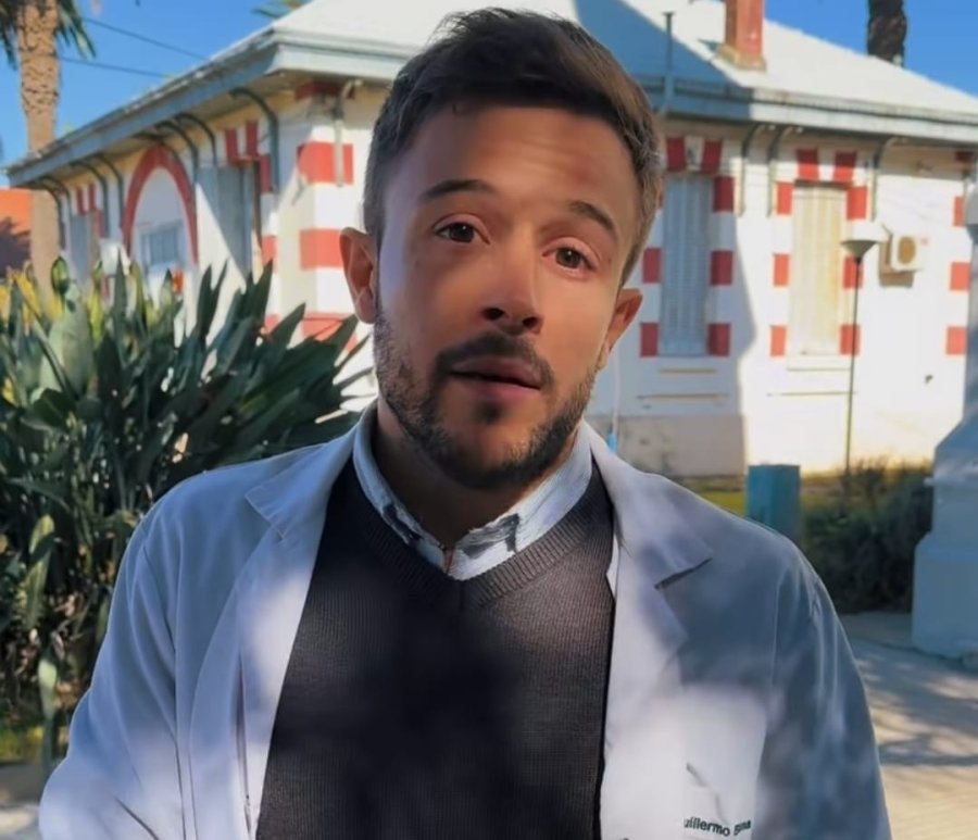GUILLERMO BIMA. El profesional que est&aacute; a cargo del consultorio de cesaci&oacute;n tab&aacute;quica que funciona en el hospital local.