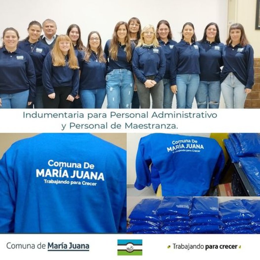 La Comuna entreg&oacute; nueva indumentaria.
