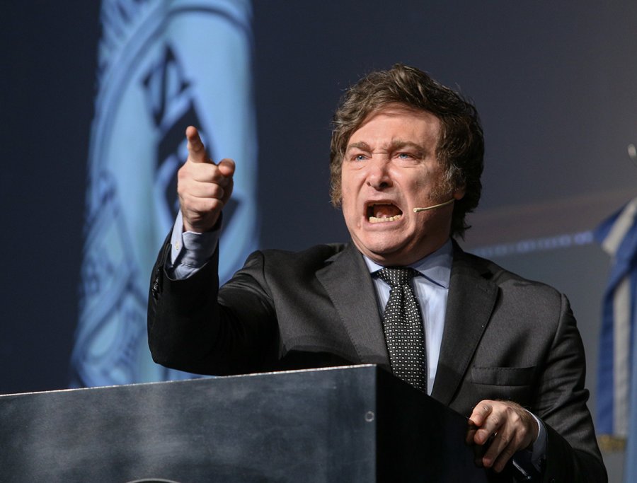 JAVIER MILEI. El presidente de los argentinos y l&iacute;der del movimiento libertario.