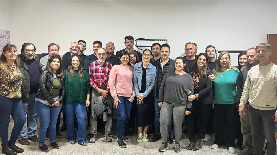 ENCUENTRO. La reuni&oacute;n de los representantes del PRO del departamento se realiz&oacute; en la localidad de Villa San Jos&eacute;.