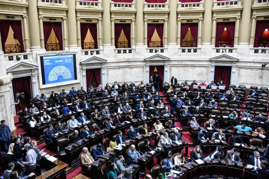Recinto de la C&aacute;mara de Diputados.