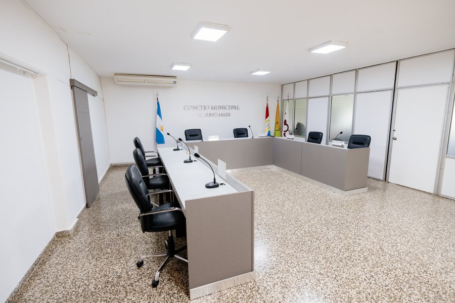 Recinto de sesiones.