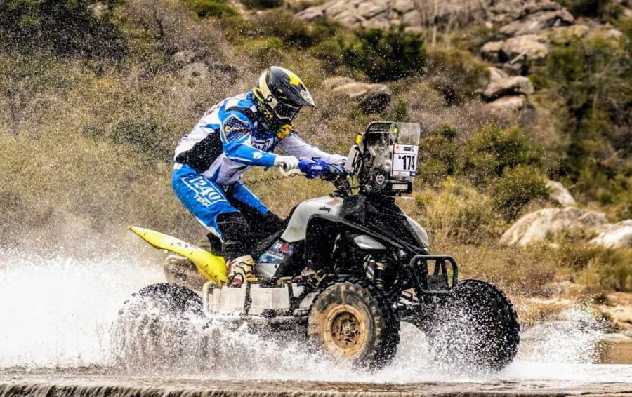 MANUEL AND&Uacute;JAR. Contin&uacute;a liderando en Quads.