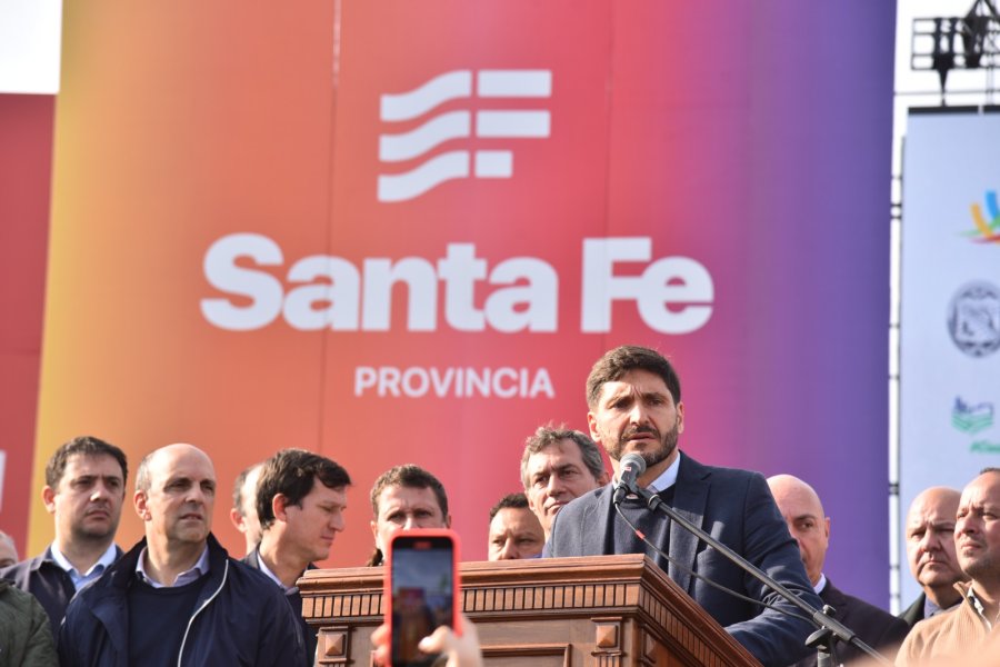 DIO LA BIENVENIDA. Pullaro dej&oacute; formalmente inaugurada la muestra con un mensaje dirigido al gobierno nacional.