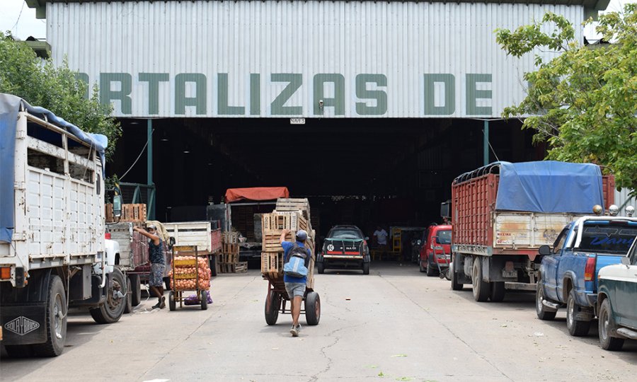 El robo se produjo cerca de este lugar.