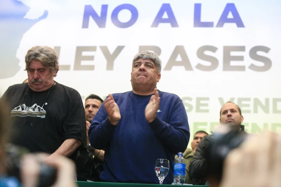 El cosecretario general de la CGT Pablo Moyano.