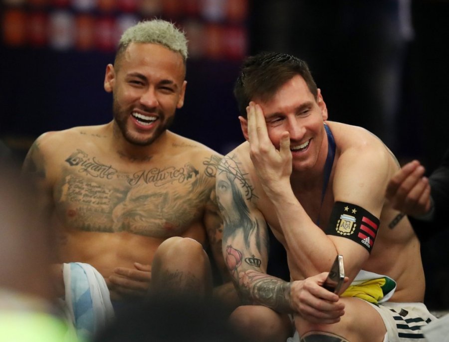 MESSI Y NEYMAR, GRANDES AMIGOS