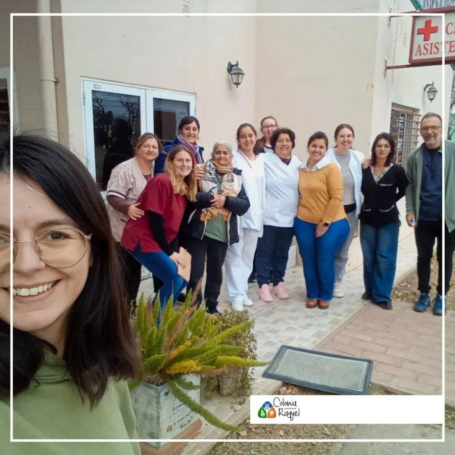 Los profesionales en el Centro de Salud.