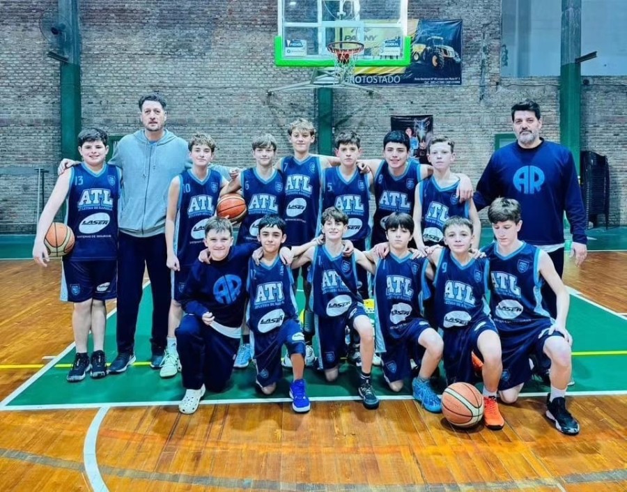 CELESTES./ El U13 de Atlético mantuvo su buen andar.