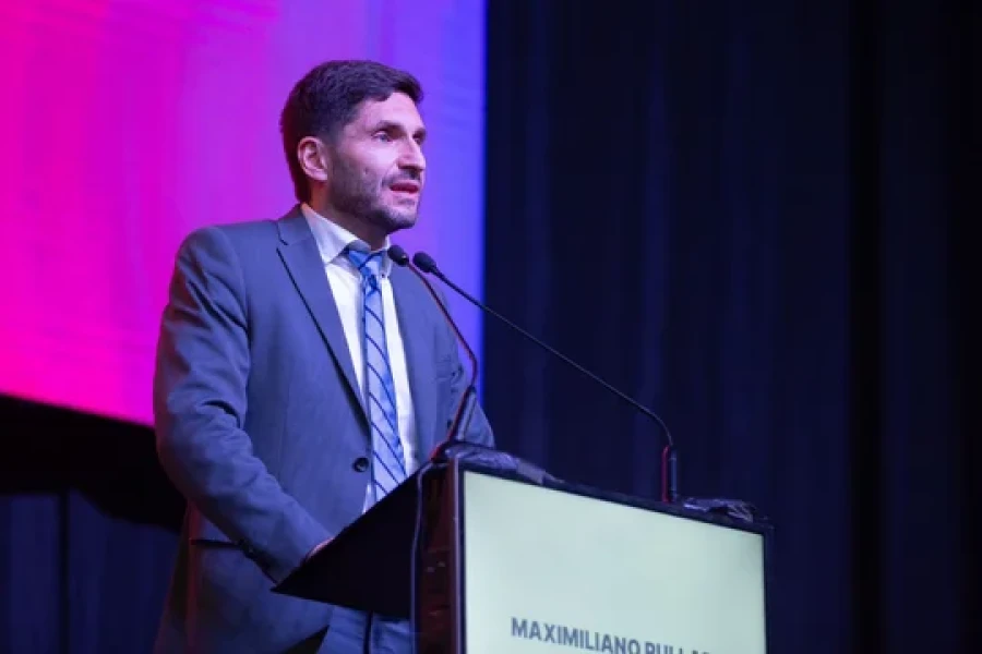 El gobernador de la provincia, Maximiliano Pullaro.