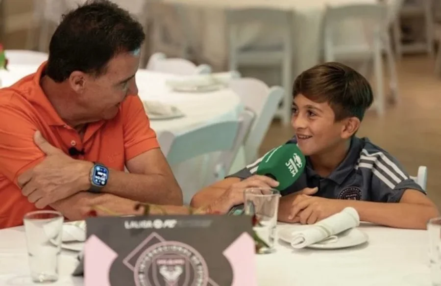 Thiago Messi dio su primera entrevista y reveló para qué selección le gustaría jugar: ¿Argentina o España?