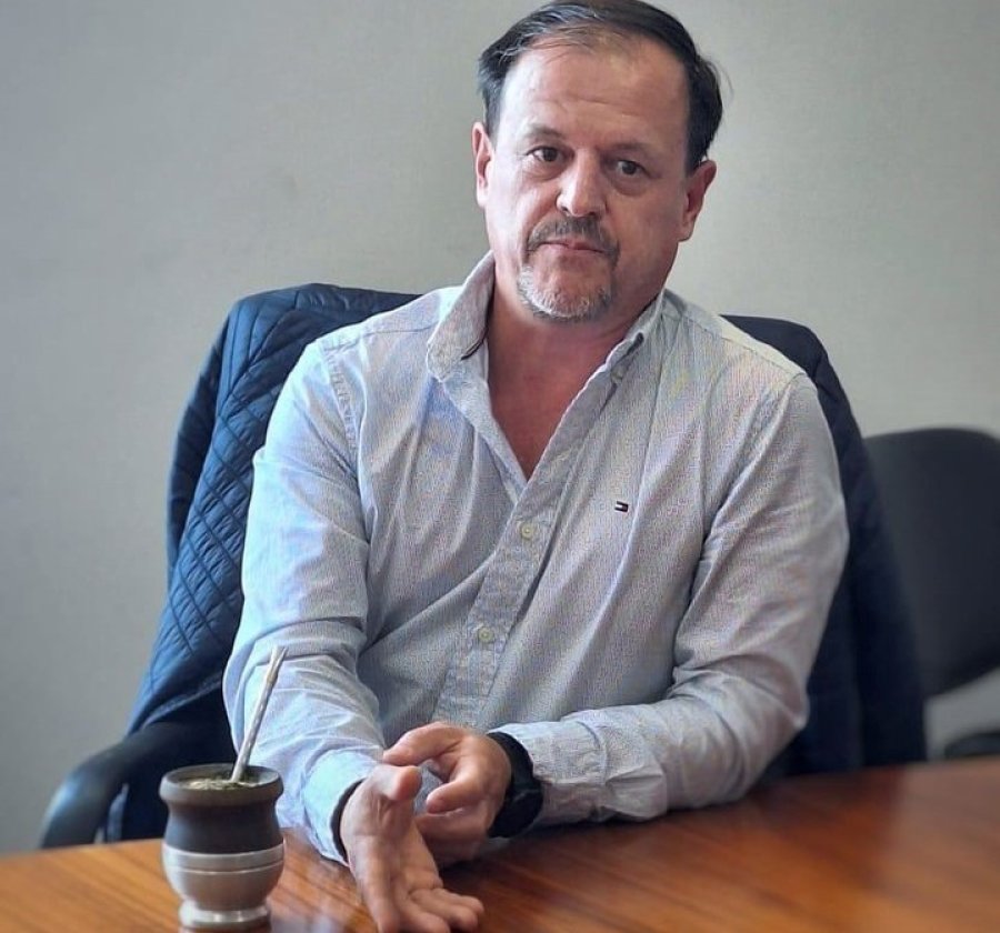 Sergio Aladio, titular del Sindicato de Camioneros de Santa Fe.