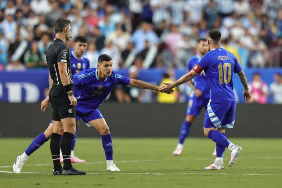 MESSI Y CARBONI, EN EL AMISTOSO ANTE GUATEMALA