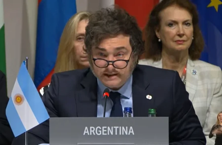 El presidente Javier Milei.